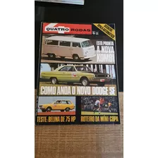 Revista Quatro Rodas Ed 142 Junho 1972