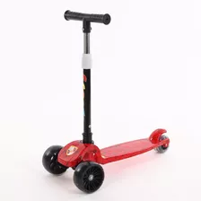 Monopatín Scooter Luz Led Plegable Triscooter Para Niño