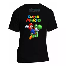 Playera Super Mario Bros Yoshi Todas Las Tallas