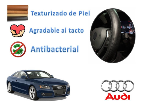 Tapetes 3d Logo Audi + Cubre Volante A5 2008 A 2014 2015 Foto 6