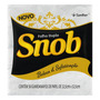 Guardanapo De Papel Folha Dupla Snob 32,5cm X 32,5cm Pacote 50 Unidades Branco