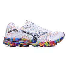 Tenis Feminino Osaka Prime 9 Branco Colorido