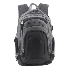 Mochila Wilson 65.11084 Color Negro Diseño Liso 35l