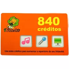 Promoção Videokê Cartão 840 Créditos 