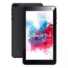 Tablet De 7 Android 11 Tab 32gb Negro Y 2gb De Memoria Ram