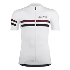 Jersey De Ciclismo De Manga Corta Tejido De Lycra Superior