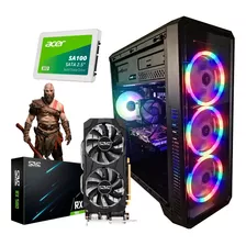 Cpu Gamer Nvidia Gtx 1060 Ssd 500gb 16gb Ram Wifi 