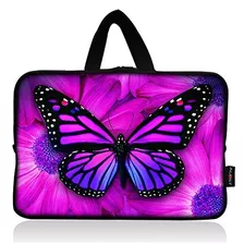 Aupet Purple Butterfly Universal 7 ~ 8 Pulgadas Tablet Porta