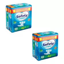 Fraldas Descartáveis Adulto Safety Confort Eg Kit Com 84 Uni