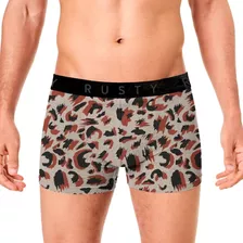 Boxer Rusty Full Print Algodon Y Lycra 