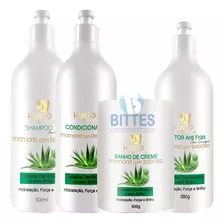 Kit Hábito Cosméticos Tratamento Cabelo Ressecado Tratamento