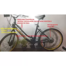 Bicicleta C/ Motor Elétrico Sem A Bateria E Controle