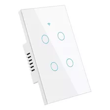 Interruptor Inteligente Nova Digital 4 Teclas Wifi