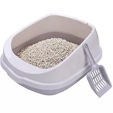 Greenjoy Caja De Arena Con Tapa Abierta Para Gatos Con Tapa,