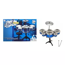 Bateria Infantil Jazz Mod Rock Star Pica Pau Pi3941