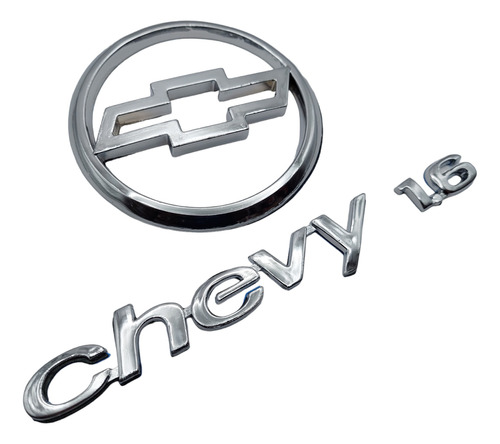 Emblemas Cajuela Chevrolet Chevy C2 1.6 Cromados  Foto 4