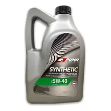 Aceite Lubricante Para Motor Puma Synthetic 5w-40 Para Autos, Pickups & Suv De 1 Unidad Sintético