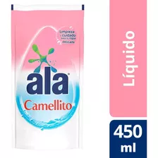 Ala Matic Camellito Jabon Liquido Ropa Fina Lavarropas 450ml