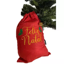 Saco De Papai Noel Para Presente De Natal Fantasia Natalina