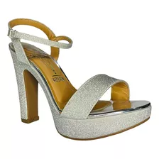 Sandalias Vizzano Taco 12cm Plataforma Metal Shine 6292.200