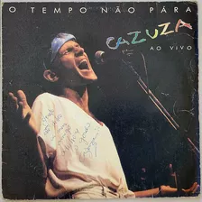 Disco Vinil Cazuza Tempo Não Para Autografado Dedicatória