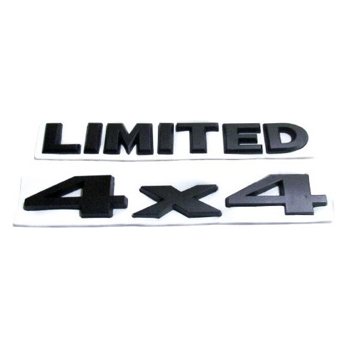 Emblema Metalico 4x4 Limited Jeep Ford Chevrolet Toyota  Foto 2