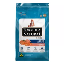 Ração Fórm. Natural Super Premium Gatos Castrados Salmão 7kg