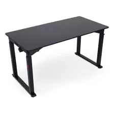 Mesa Ajustável Elétrica Dt3 F40 V2 Com Tampo Preto 140x70 Cm