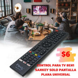 Control Universal 8 Funciones Solo Tv Sankey