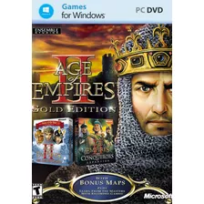 Age Of Empires Ii Gold Edition Juego Físico Pc Windows