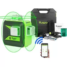 Nivel Laser 3d Huepar 3x360 Green Beam Con Conectividad Blu