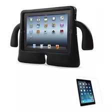 Capa Protetor Infantil Para iPad 9g 10,2 /pel Vidro (preto)