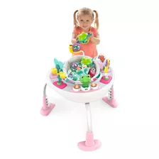 Jumper Infantil Atividades Pula Pula Brinquedo Bright Starts Cor Rosa Colors