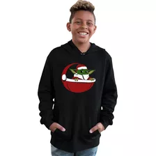 Sudadera Infantil Star Wars Navideño Baby Yoda En Oferta