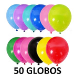 Globos LÃ¡tex Paquete 50 Bombas Fiesta Decoracion Eventos
