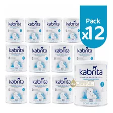 Leche Kabrita Fórmula Polvo Ausnutria 0 A 6 Meses 12 Pack