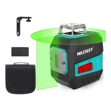 Nivelador Laser Verde Mileseey Nível Profissional 5 Linhas