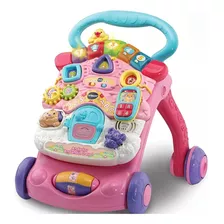 Andador Interactivo Caminadora Musica Vtech Panel Actividad Color Rosa