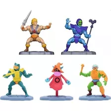 Coleção 5 Mini Figuras He-man Masters Of The Universe Mattel