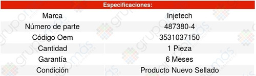 Inyector Combustible Mpfi Tucson 6cil 2.7l 05/09 8141566 Foto 2