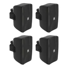 Caixa Jbl Control Sa-pro C-sa6 Kit Com 4 Caixas Cor Preto