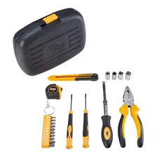 Kit De Ferramentas Manuais Wap Mkf21 Com 21 Peças E Wt