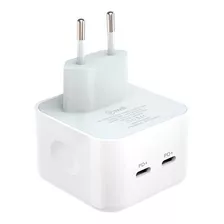 Carregador De Parede Iwill Com 2 Saídas Usb-c Pd 35w