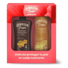 Hawaiian Tropic Aceite Bronceador + Aceite Protector 