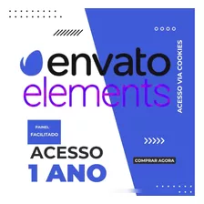 Acesso Via Envato Elements Anual Painel Cookies 324