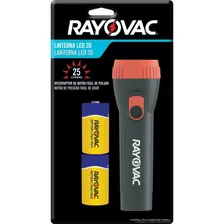 Linterna Rayovac 25 Lm 35m Pilas 2 D Color Al Azar X Unidad Luz Blanco