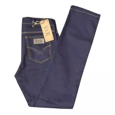 Calça Jeans Plus Size Elastano Tradicional Tamanho Grande 