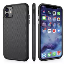 Funda Para iPhone 11 6.1 Reforzada Admite Qi - Negro