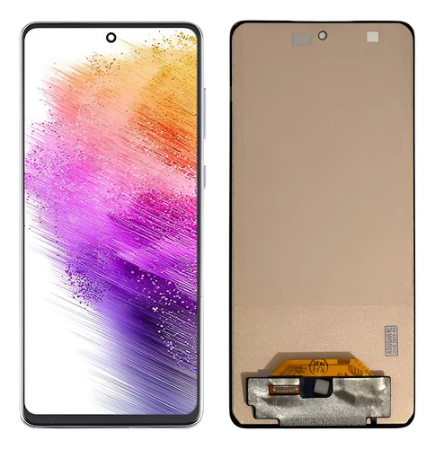 Samsung Tela Sam A73 Display Incell Sem Aro + Película