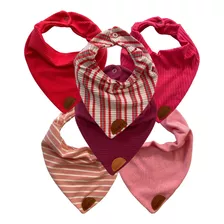 Babadores Bandana Infantil Triangular Malha 2408202301